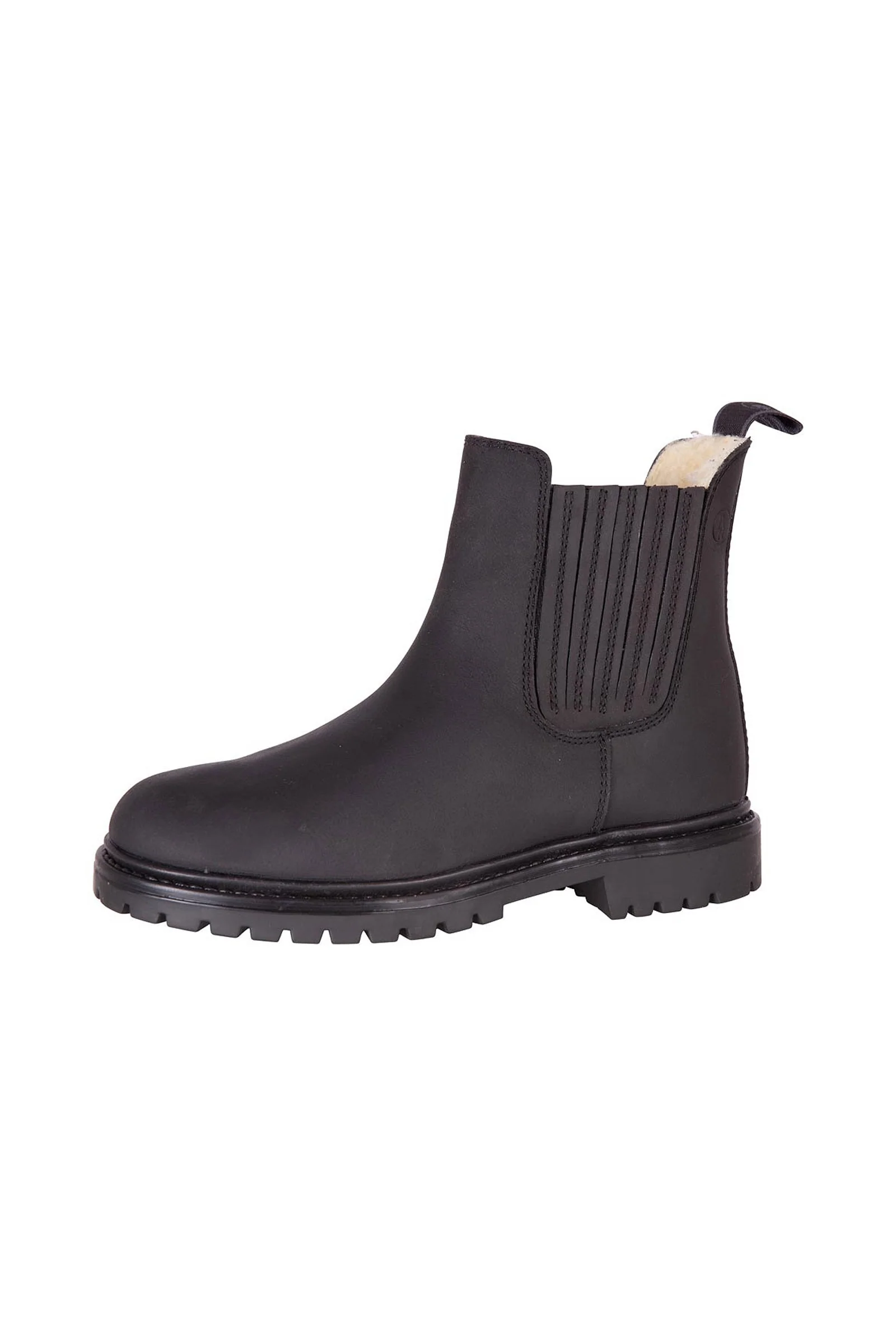 Alaska II Nubuck Jodhpurstøvler med varmt fôr Black 42