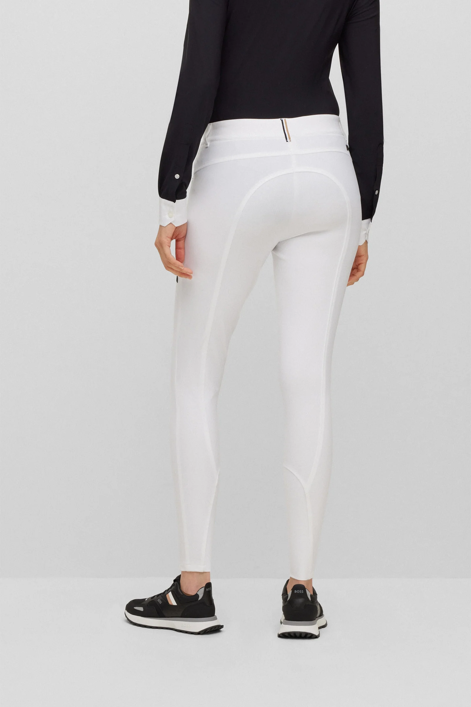Boss Heather ridebukse med full grep for kvinner White XS