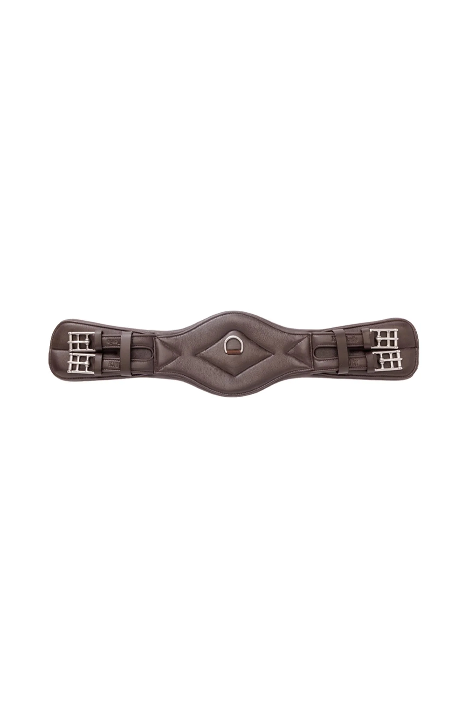Comfort myk lær kort gjord uten elastikk Brown/Brown 65