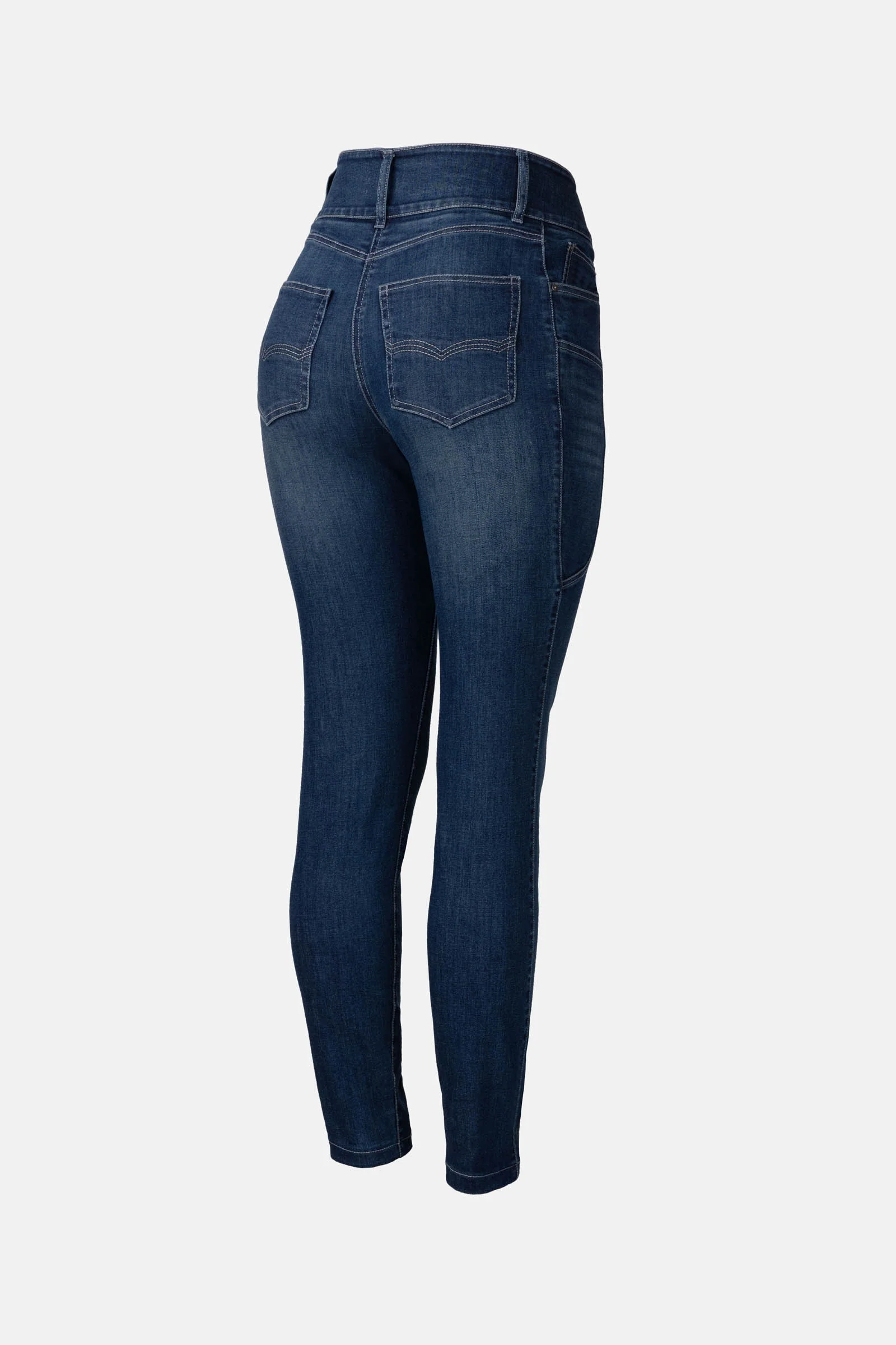 Eleanor western slim jeans dame Dark Denim 32 normal