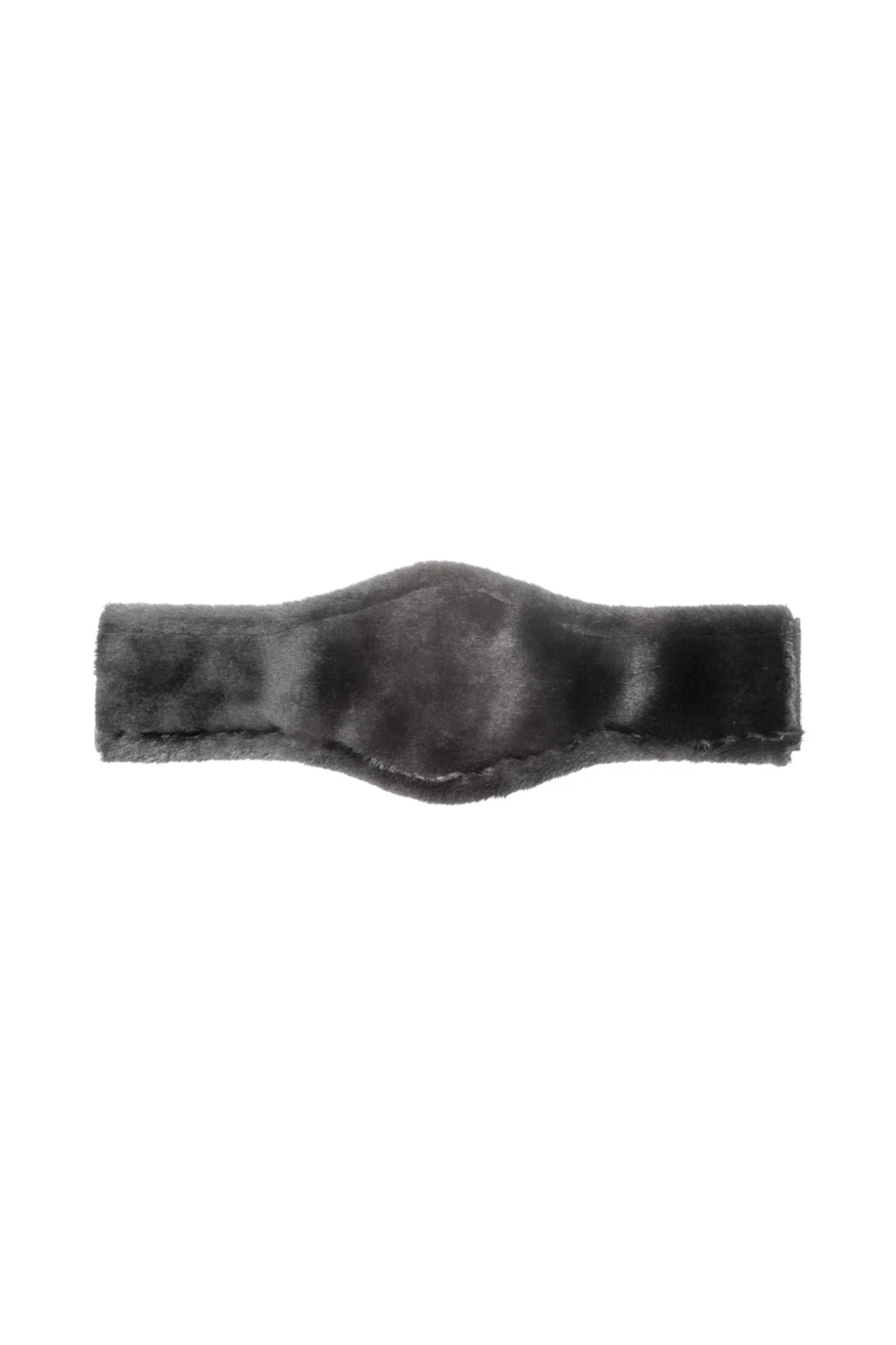 Gerda kort gjordtrekk i kunstpels Black S