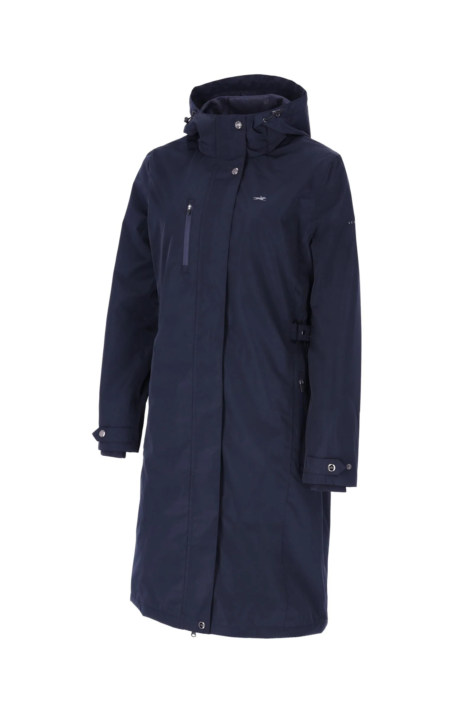 Kaija Style dame regnfrakk Dark Navy L