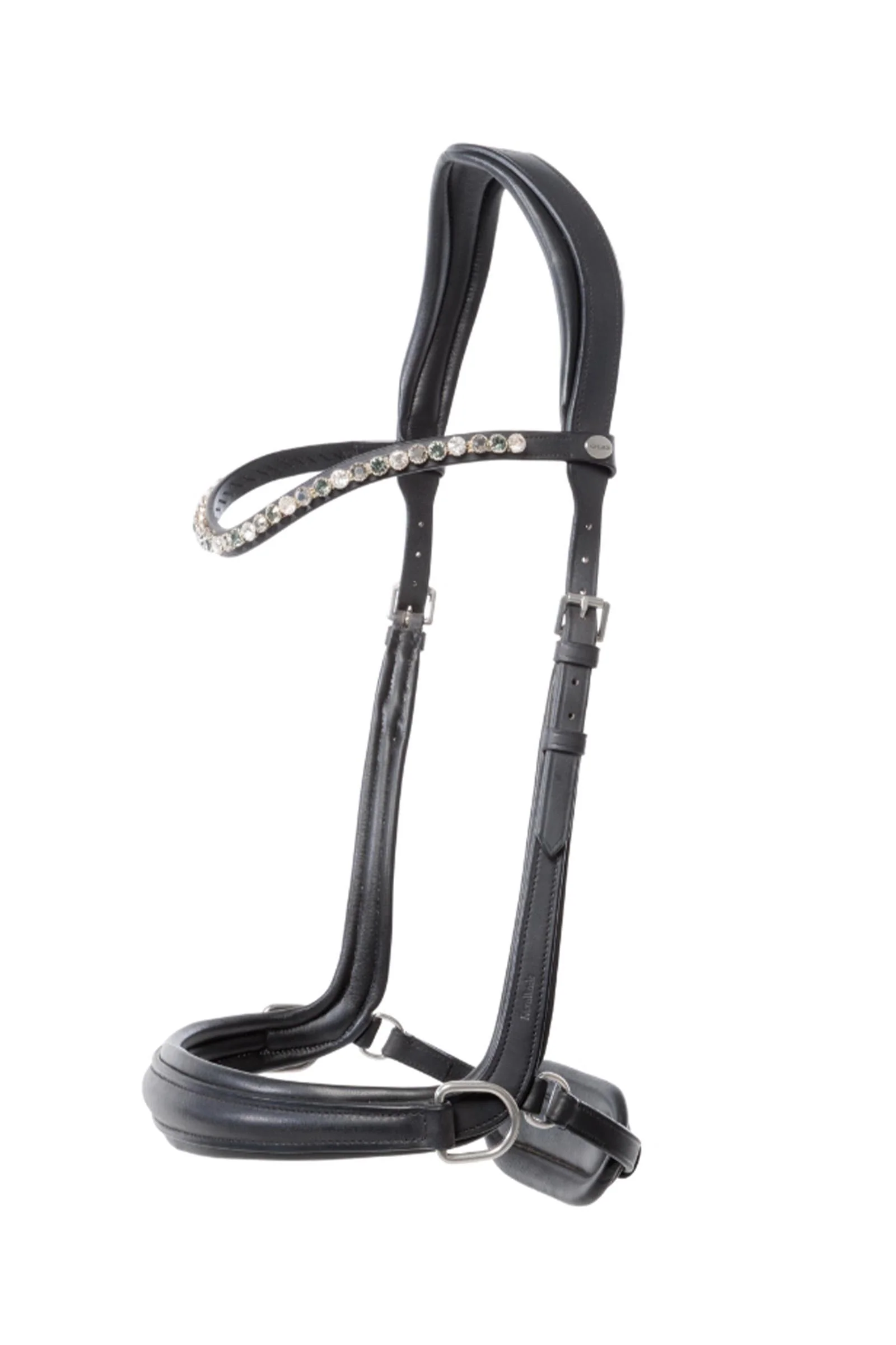 Light bittlĂžst hodelag med engelsk nesereim Black/Black C