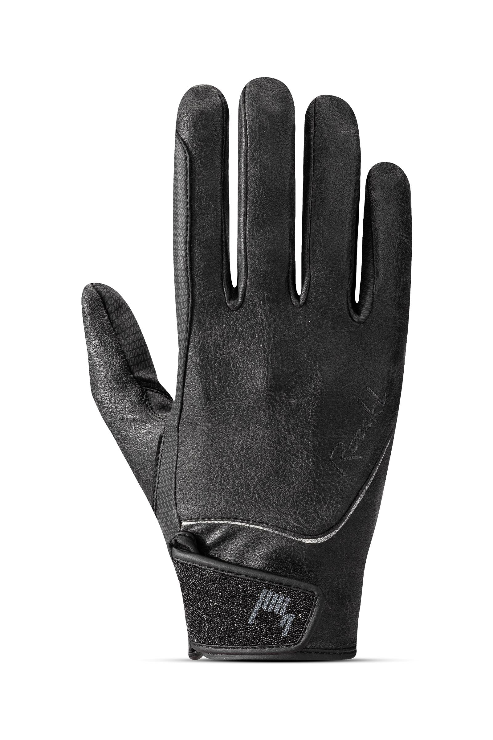 Lusita ridehansker Black Stone-Washed 7,5