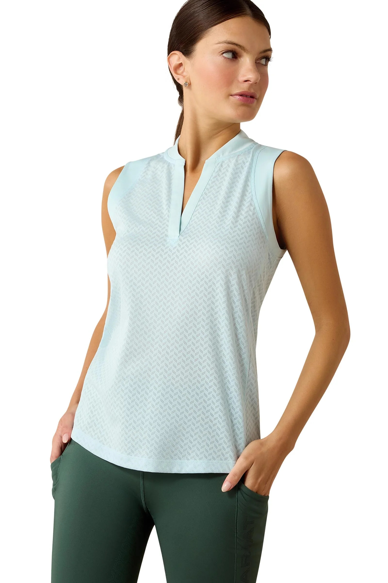 Mesa ermeløs dame-baselayer Starlight Blue M