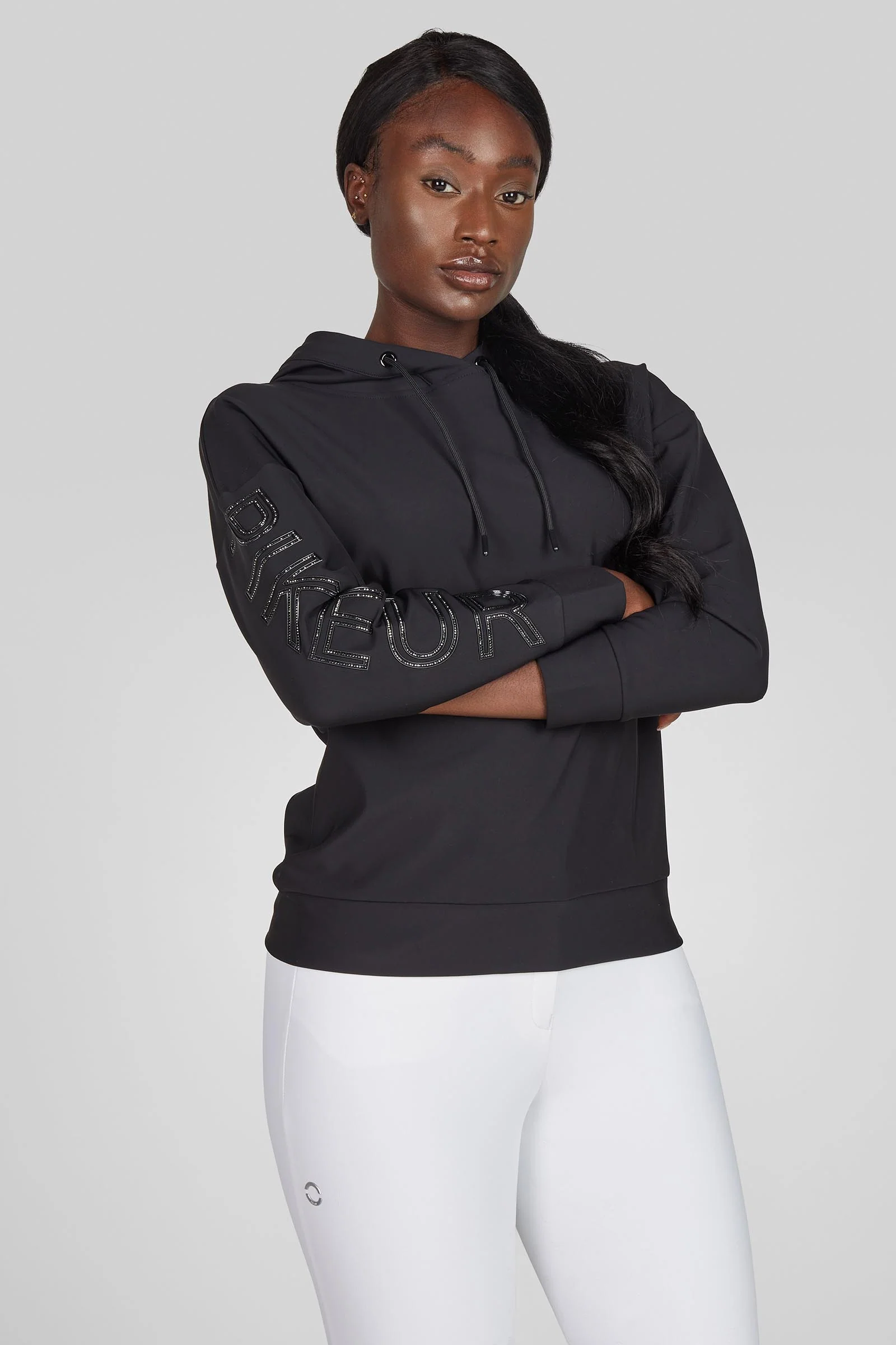 Dame Hettegenser Black 36