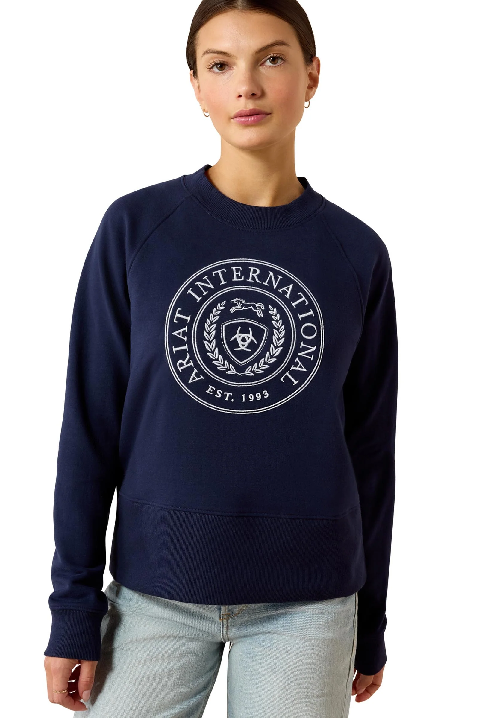 Dame Martine Sweatshirt Navy S